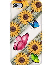 Butterfly Lovely sunflowers Gift for you Phone Case i-phone-8-case