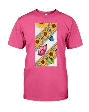 Butterfly Lovely sunflowers Gift for you Premium Fit Mens Tee tile