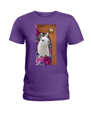 Llama magical gift for llama lover Ladies T-Shirt tile
