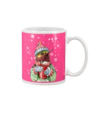Hummingbird warm winter christmas bird lover Mug tile
