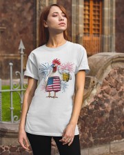 Chicken america cheer Classic T-Shirt apparel-classic-tshirt-lifestyle-06