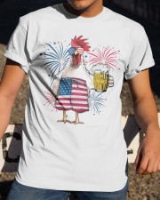 Chicken america cheer Classic T-Shirt apparel-classic-tshirt-lifestyle-28