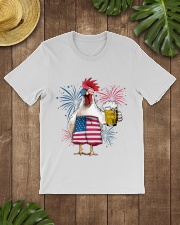 Chicken america cheer Classic T-Shirt lifestyle-mens-crewneck-front-18