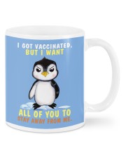 Penguin stay away penguin lovers Mugs tile