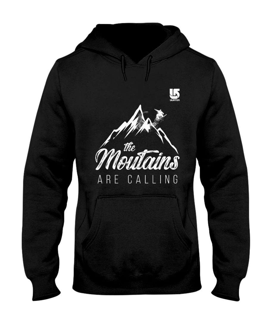 The moutains are calling Hooded Sweatshirt