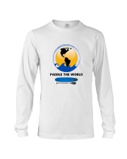 Paddleboard Paddle the World graphic t-shirt Long Sleeve Tee thumbnail