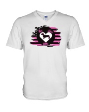My Doxie Matters- Dachshund V-Neck T-Shirt thumbnail