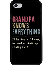 Grandpa Knows Everything N Phone Case tile