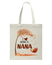 I Love Being A Nana - Plaid Pattern Tote Bag tile
