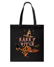 Nanny Witch - Plaid Pattern Tote Bag tile