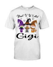 Blessed To Be Called Gigi Gnomies Classic T-Shirt front