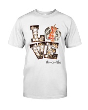 Love Mom Life - Marquee Cheetah Pattern Classic T-Shirt front