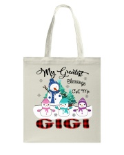 Greatest Blessing Gigi - Snowman PP Tote Bag tile