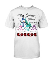 Greatest Blessing Gigi - Snowman PP Classic T-Shirt front