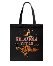 Grandma Witch - Plaid Pattern Tote Bag tile
