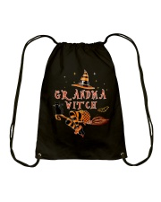 Grandma Witch - Plaid Pattern Drawstring Bag tile
