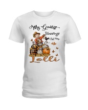 Greatest Blessings Call Me Lolli - Scarecrow Ladies T-Shirt tile