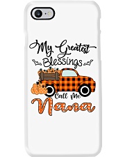 My Greatest Blessings Call Me Nana - Orange Phone Case tile