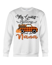 My Greatest Blessings Call Me Nana - Orange Crewneck Sweatshirt tile