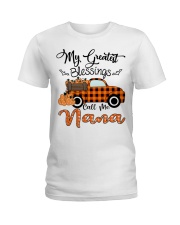 My Greatest Blessings Call Me Nana - Orange Ladies T-Shirt tile