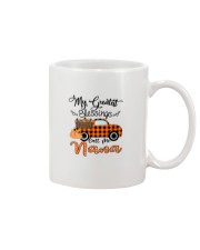 My Greatest Blessings Call Me Nana - Orange Mug tile