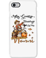Greatest Blessings Call Me Nonni - Scarecrow Phone Case tile