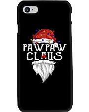 Pawpaw Claus Christmas Lights Phone Case tile