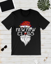 Pawpaw Claus Christmas Lights Classic T-Shirt lifestyle-mens-crewneck-front-17