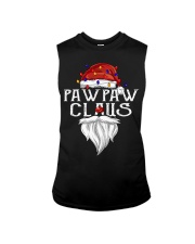 Pawpaw Claus Christmas Lights Sleeveless Tee tile