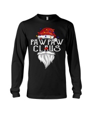 Pawpaw Claus Christmas Lights Long Sleeve Tee tile
