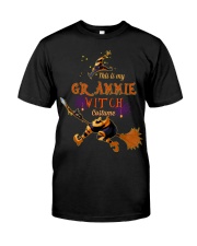 This Is My Grammie Witch Costume - Orange Classic T-Shirt front