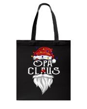 Opa Claus Christmas Lights Tote Bag tile