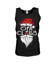 Opa Claus Christmas Lights Unisex Tank tile