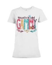 Blessed To Be Called Gammy H Premium Fit Ladies Tee tile