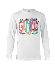Blessed To Be Called Gammy H Long Sleeve Tee tile