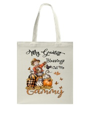 Greatest Blessings Call Me Gammy - Scarecrow Tote Bag tile