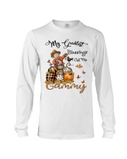Greatest Blessings Call Me Gammy - Scarecrow Long Sleeve Tee tile