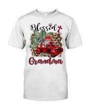 Blessed Grandma - Truck Xmas BG Classic T-Shirt front