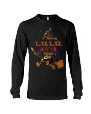 This Is My Lulu Witch Costume - Orange Long Sleeve Tee tile