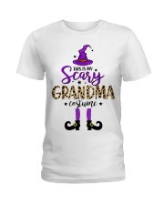 This Is My Scary Grandma Costume Ladies T-Shirt tile