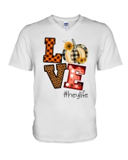 Love Hey Life - LPP V-Neck T-Shirt tile
