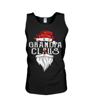 Grandpa Claus Christmas Lights Unisex Tank tile
