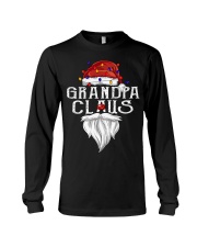 Grandpa Claus Christmas Lights Long Sleeve Tee tile