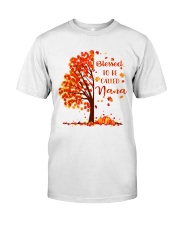 Blessed To Be Called Nana - Maple Tree Classic T-Shirt front