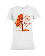 Blessed To Be Called Nana - Maple Tree Premium Fit Ladies Tee tile