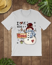 I Love Being Gigi Snowman Xmas Classic T-Shirt lifestyle-mens-crewneck-front-18