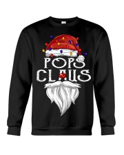 Pops Claus Christmas Lights Crewneck Sweatshirt tile
