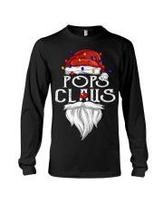 Pops Claus Christmas Lights Long Sleeve Tee tile
