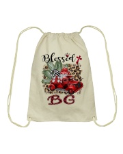 Blessed BG - Truck Xmas BG Drawstring Bag tile
