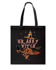 Granny Witch - Plaid Pattern Tote Bag tile
